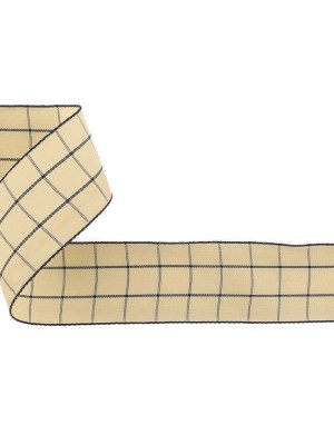 Navy and Ethereal Green Windowpane Check Woven Ribbon – 1.5″ Navy and Ethereal Green Windowpane Check Woven Ribbon – 1.5″