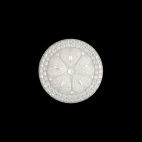 Italian White and Silver Tint Textured Shank Back Button – 30L/19mm Italian White and Silver Tint Textured Shank Back Button – 30L/19mm