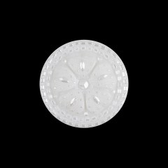 Italian White and Silver Tint Textured Shank Back Button – 36L/23mm Italian White and Silver Tint Textured Shank Back Button – 36L/23mm