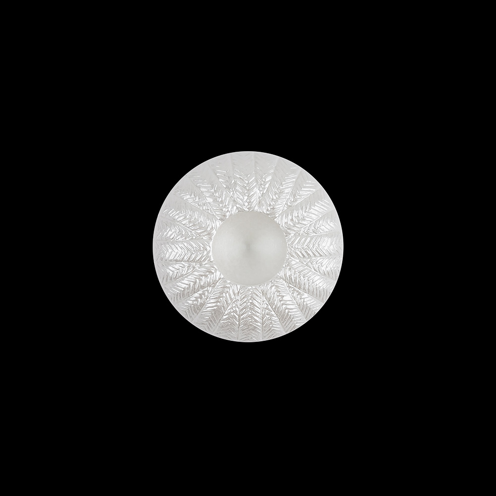 Italian White Abstract Radial Textured Shank Back Button – 24L/15mm Italian White Abstract Radial Textured Shank Back Button – 24L/15mm