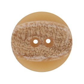 Italian Translucent Harvest Gold 2-Hole Plastic Jacket Button – 44L/28mm Italian Translucent Harvest Gold 2-Hole Plastic Jacket Button – 44L/28mm