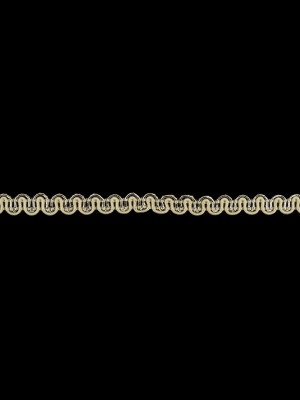 Icicle and Metallic Silver Waves Gimp Braided Trim – 0.25″ Icicle and Metallic Silver Waves Gimp Braided Trim – 0.25″