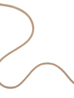 Dark Tan Rustic Cotton Blend Braided Cord – 3mm Dark Tan Rustic Cotton Blend Braided Cord – 3mm