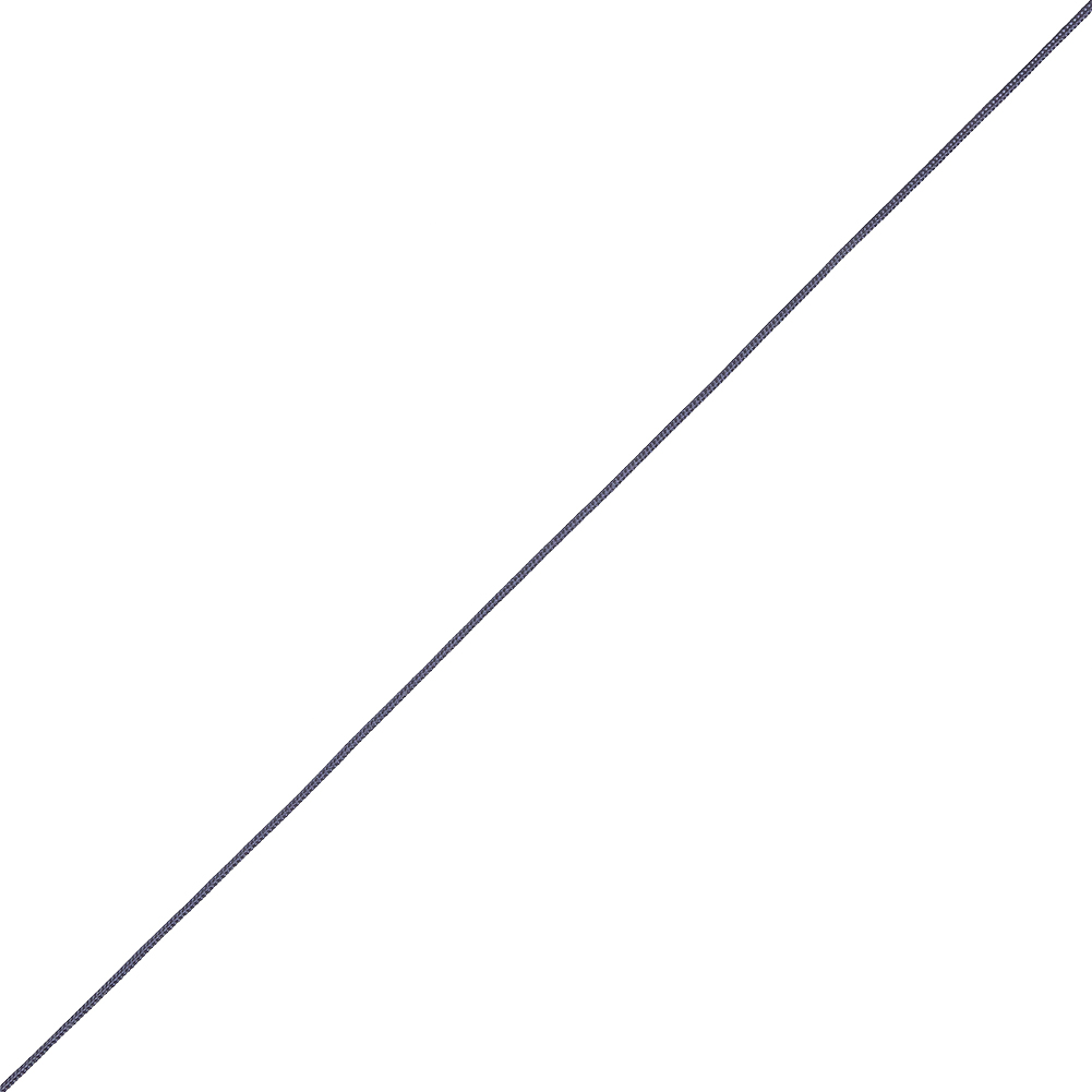 Maritime Blue Cotton Blend Braided Cord with White Lip – 0.25″ Maritime Blue Cotton Blend Braided Cord with White Lip – 0.25″