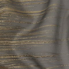 Metallic Gold and Black Lines Luxury Organza Brocade Metallic Gold and Black Lines Luxury Organza Brocade
