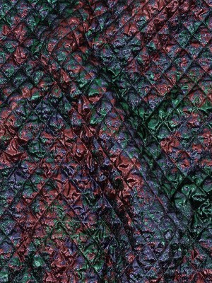 Metallic Burgundy, Evergreen and Navy Diamond Quilted Luxury Brocade Metallic Burgundy, Evergreen and Navy Diamond Quilted Luxury Brocade
