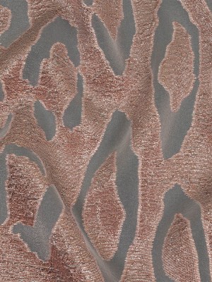 Metallic Rose Pink Animal Spots Luxury Burnout Brocade Metallic Rose Pink Animal Spots Luxury Burnout Brocade