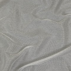 Metallic Silver and White Luxe Novelty Mesh Metallic Silver and White Luxe Novelty Mesh