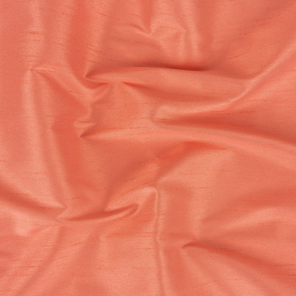 Polyester Shantung – Coral – Eirian Collection Polyester Shantung – Coral – Eirian Collection