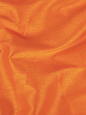 Polyester Shantung – Mandarin Orange – Eirian Collection Polyester Shantung – Mandarin Orange – Eirian Collection