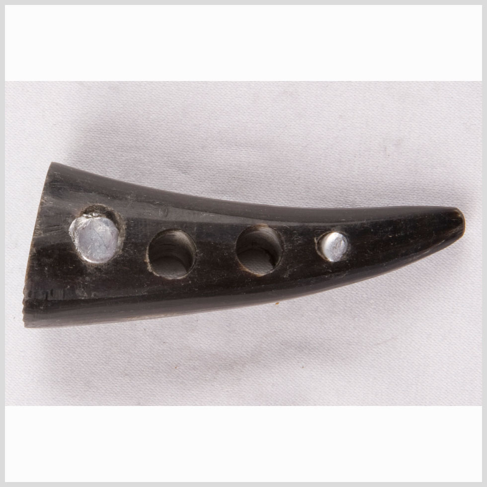 Black/Silver Horn Toggle – 80L/50.8mm Black/Silver Horn Toggle – 80L/50.8mm