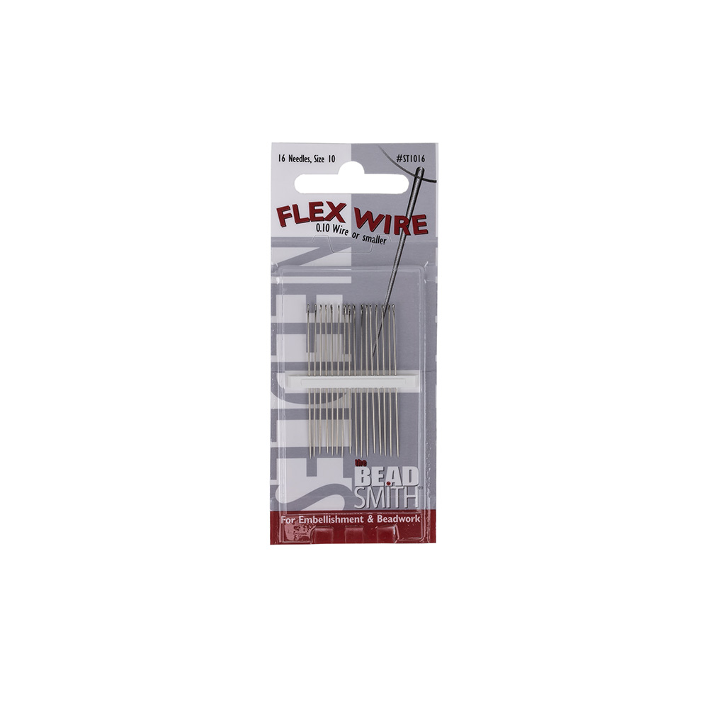 Beadwork Needles For .010 Flexwire – 16 Pack Beadwork Needles For .010 Flexwire – 16 Pack