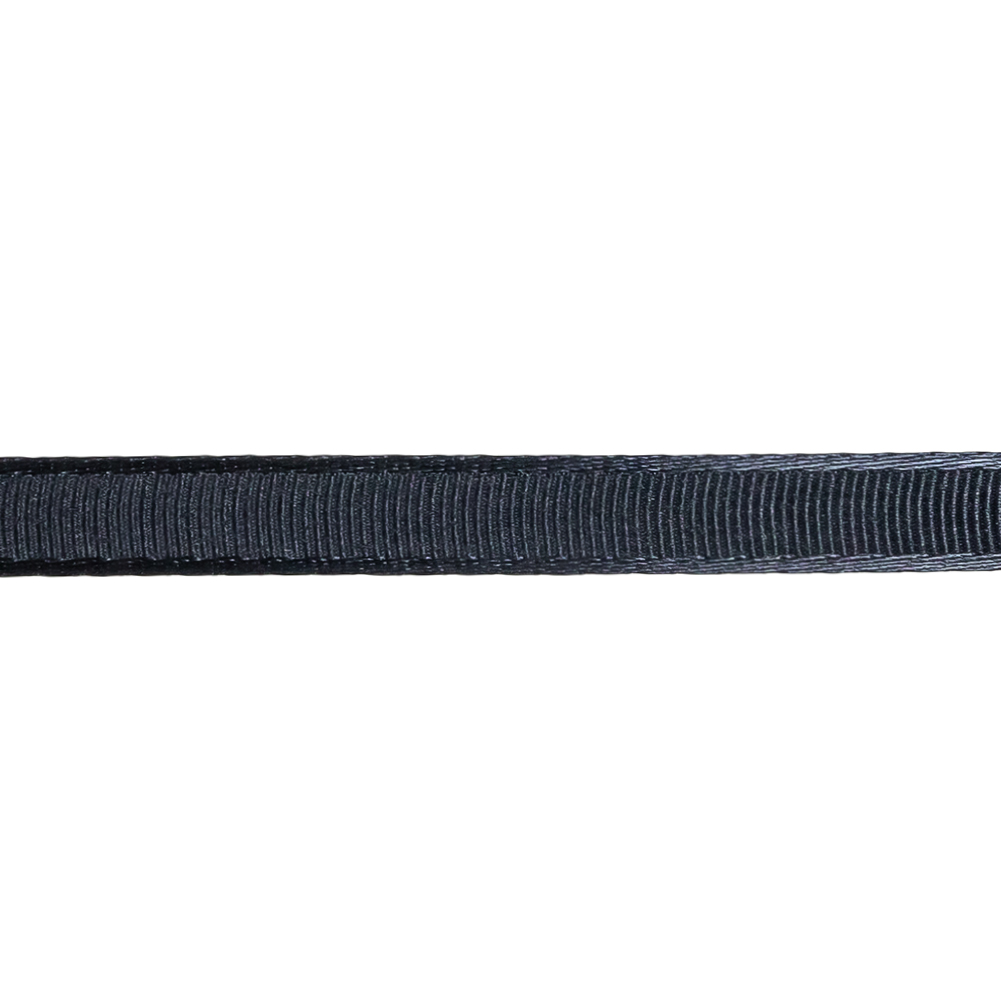 Maritime Blue Satin-Edged Grosgrain Ribbon - 0.375"