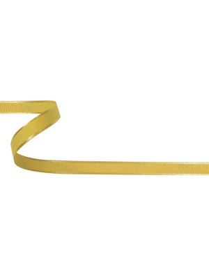 Yellow Satin-Edged Grosgrain Ribbon – 0.375″ Yellow Satin-Edged Grosgrain Ribbon – 0.375″