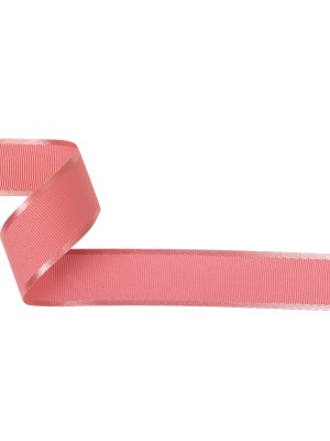 Bubblegum Satin-Edged Grosgrain Ribbon – 1″ Bubblegum Satin-Edged Grosgrain Ribbon – 1″