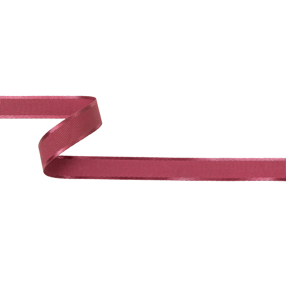 Dusty Pink Satin-Edged Grosgrain Ribbon – 0.625″ Dusty Pink Satin-Edged Grosgrain Ribbon – 0.625″