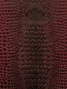 Alligator 3D Embossed Vinyl – Wine – Congaree Collection Alligator 3D Embossed Vinyl – Wine – Congaree Collection