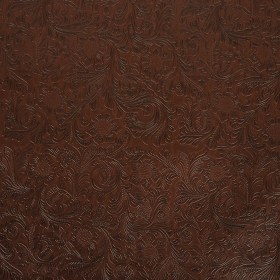 Vintage-Look Floral Embossed Vinyl – Brown – Wynonna Collection Vintage-Look Floral Embossed Vinyl – Brown – Wynonna Collection