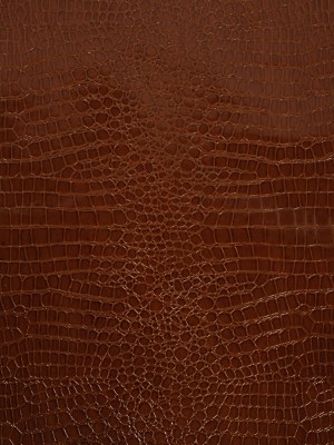 Faux Crocodile Patent Leather – Cinnamon – Brisbane Collection Faux Crocodile Patent Leather – Cinnamon – Brisbane Collection