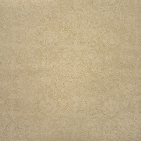 Vintage-Look Floral Embossed Vinyl – Antique White – Wynonna Collection Vintage-Look Floral Embossed Vinyl – Antique White – Wynonna Collection