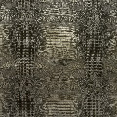 Metallic Crocodile Embossed Vinyl – Black and Silver – Twain Collection Metallic Crocodile Embossed Vinyl – Black and Silver – Twain Collection