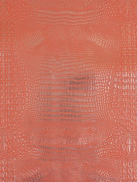 Metallic Crocodile Embossed Vinyl – Pink and Silver – Twain Collection Metallic Crocodile Embossed Vinyl – Pink and Silver – Twain Collection