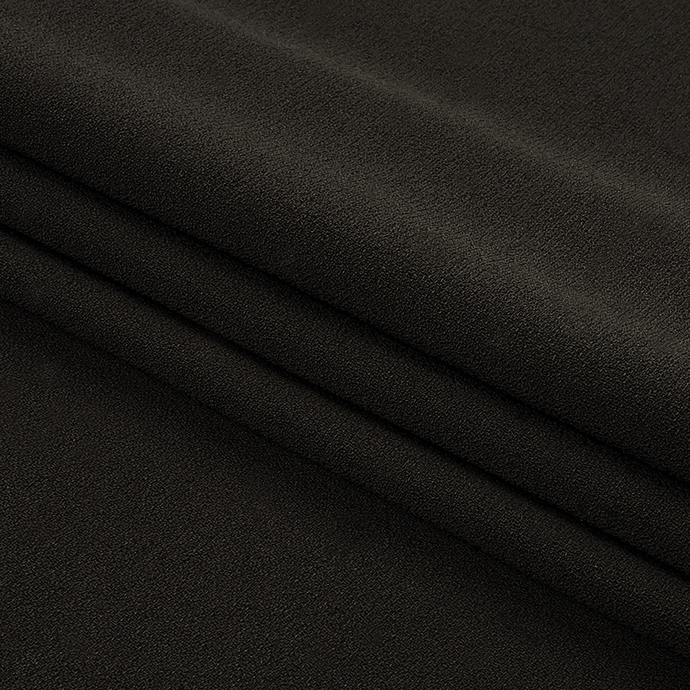 Italian Black Lightweight Rayon Crepe Italian Black Lightweight Rayon Crepe