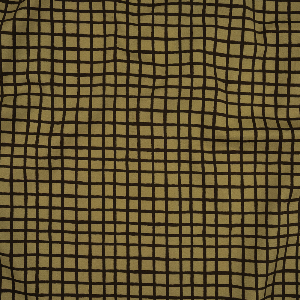 Stretch Cotton Twill Print – Sage Windowpane Checks – Mood Exclusive Zoning Out Stretch Cotton Twill Print – Sage Windowpane Checks – Mood Exclusive Zoning Out