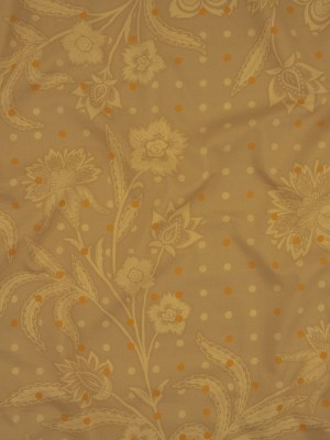 Mood Exclusive Beige Potted Playground Cotton Shirting Mood Exclusive Beige Potted Playground Cotton Shirting