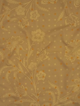 Mood Exclusive Beige Potted Playground Cotton Shirting Mood Exclusive Beige Potted Playground Cotton Shirting