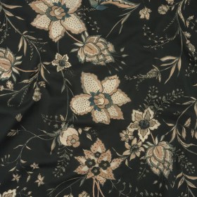 Mood Exclusive Dark Navy Limitless Love Cotton Shirting Mood Exclusive Dark Navy Limitless Love Cotton Shirting