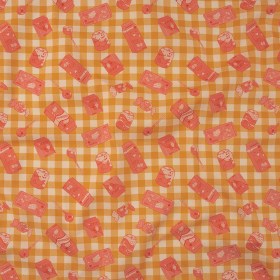 Mood Exclusive Peachy Produce Stretch Cotton Twill Mood Exclusive Peachy Produce Stretch Cotton Twill