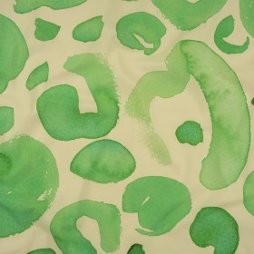 Stretch Cotton Poplin Print – Green Ash and Cream Abstract Spots – Mood Exclusive Painter’s Polka Stretch Cotton Poplin Print – Green Ash and Cream Abstract Spots – Mood Exclusive Painter’s Polka