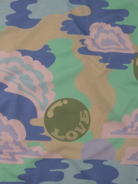 Stretch Cotton Poplin Print – Purple and Green Clouds and Bubbles – Mood Exclusive Buttoned Up Stretch Cotton Poplin Print – Purple and Green Clouds and Bubbles – Mood Exclusive Buttoned Up