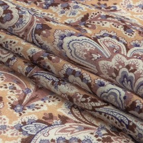 Cotton Gauze – Rose and Gold Jacobean Floral – Mood Exclusive Neurons Firing Print Cotton Gauze – Rose and Gold Jacobean Floral – Mood Exclusive Neurons Firing Print