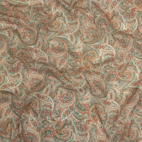 Cotton Gauze – Pink Jacobean Paisley – Mood Exclusive Hypnotize Me Print Cotton Gauze – Pink Jacobean Paisley – Mood Exclusive Hypnotize Me Print