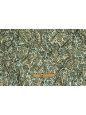 Cotton Gauze – Blue Paisley – Mood Exclusive Kiss the Sky Print Cotton Gauze – Blue Paisley – Mood Exclusive Kiss the Sky Print