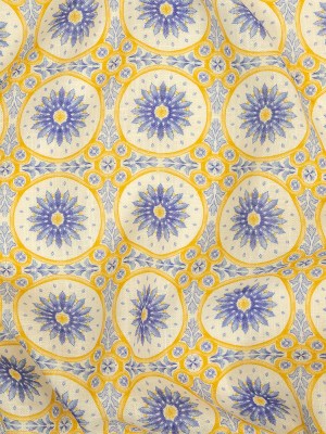 Viscose and Linen Woven Print – Violet Storm and Yellow Floral Tiles – Mood Exclusive Sao Bento Viscose and Linen Woven Print – Violet Storm and Yellow Floral Tiles – Mood Exclusive Sao Bento