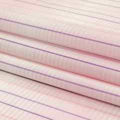 Pink, Purple and White Gradient Pinstripes Cotton Shirting Pink, Purple and White Gradient Pinstripes Cotton Shirting