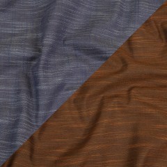 Brown Striated Cotton Chambray Brown Striated Cotton Chambray