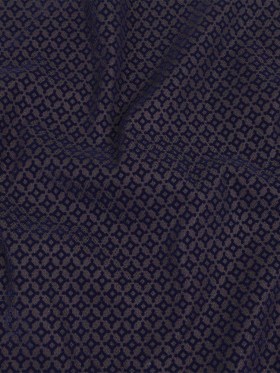 Navy Flocked Diamond Stars on Black Diamonds Stretch Cotton Dobby Navy Flocked Diamond Stars on Black Diamonds Stretch Cotton Dobby