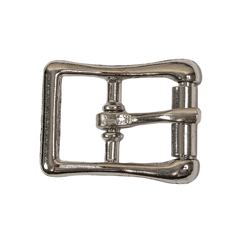 Silver Bent Organic Rectangle Metal Buckle – 1″ x 1.25″ Silver Bent Organic Rectangle Metal Buckle – 1″ x 1.25″