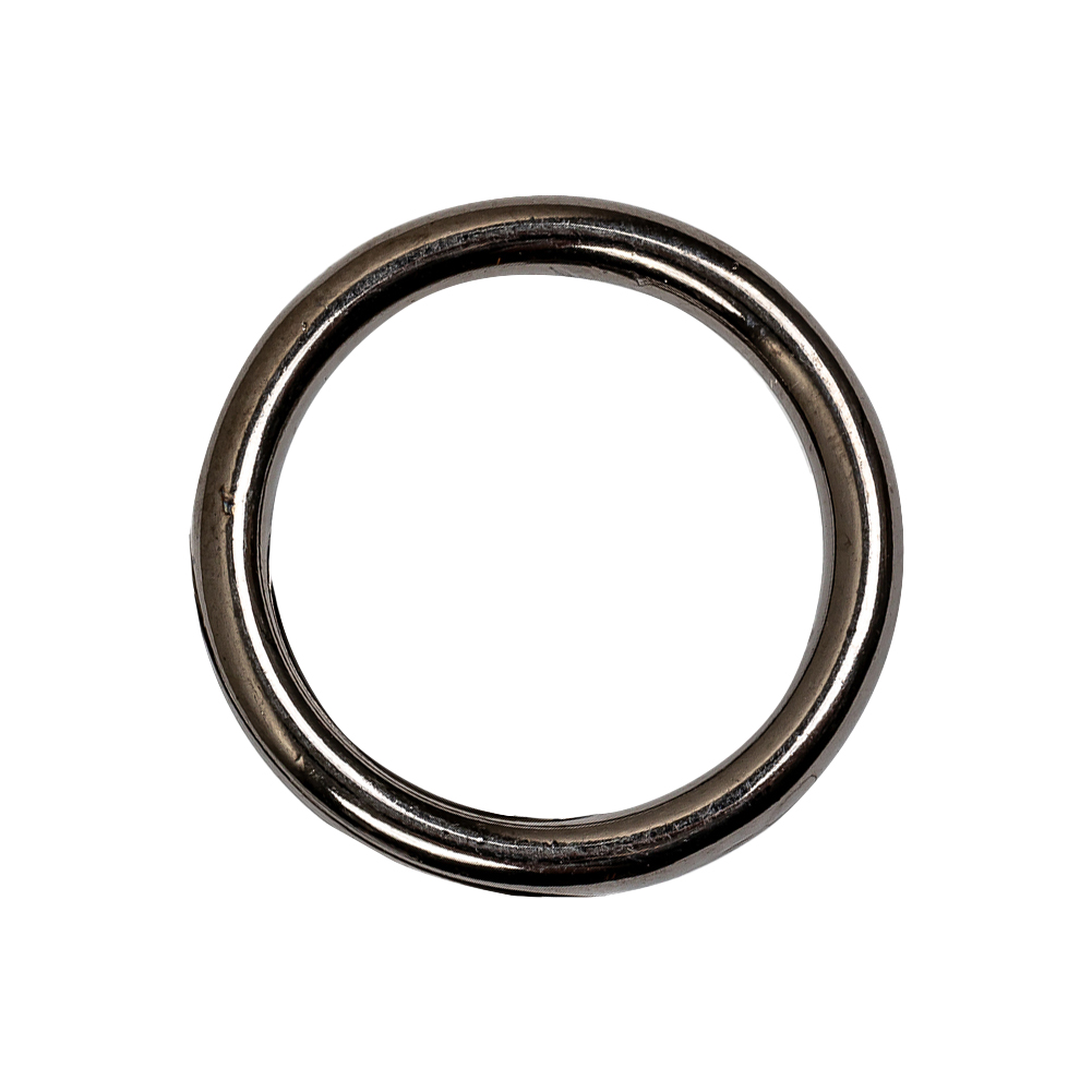 Gunmetal Solid Metal O Ring – 1″ Gunmetal Solid Metal O Ring – 1″