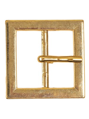 Gold Square Frame Metal Buckle – 1.375″ x 1.375″ Gold Square Frame Metal Buckle – 1.375″ x 1.375″