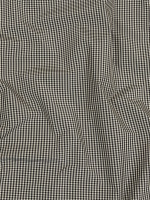 Black and Cream Little Checks Cotton and Polyester Shirting Black and Cream Little Checks Cotton and Polyester Shirting