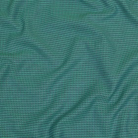 Seafoam and Navy Triangles Cotton and Polyester Twill Seafoam and Navy Triangles Cotton and Polyester Twill