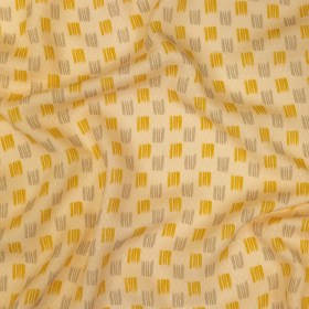 Sustainable Viscose Floral Jacquard Print – Pale Yellow and Gray Line Squares – Mood Exclusive Calligraphy Lesson Sustainable Viscose Floral Jacquard Print – Pale Yellow and Gray Line Squares – Mood Exclusive Calligraphy Lesson