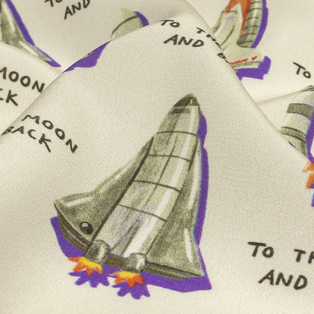 Mood Exclusive One Small Step Viscose Poplin