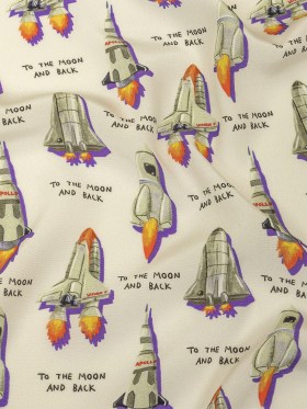 Mood Exclusive One Small Step Viscose Poplin Mood Exclusive One Small Step Viscose Poplin