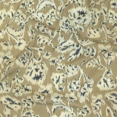 Viscose Crepe Print – Beige, Black and Ecru Ikat Florals – Mood Exclusive Exquisite Etchings Viscose Crepe Print – Beige, Black and Ecru Ikat Florals – Mood Exclusive Exquisite Etchings